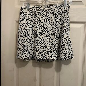 Alter'd State Black and White Polka Dot Skort - size L